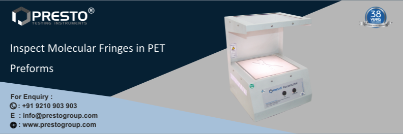 Inspect Molecular Fringes in PET Preforms